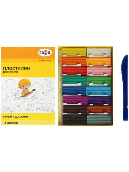 DENCO Seller Пластилин 16 цветов