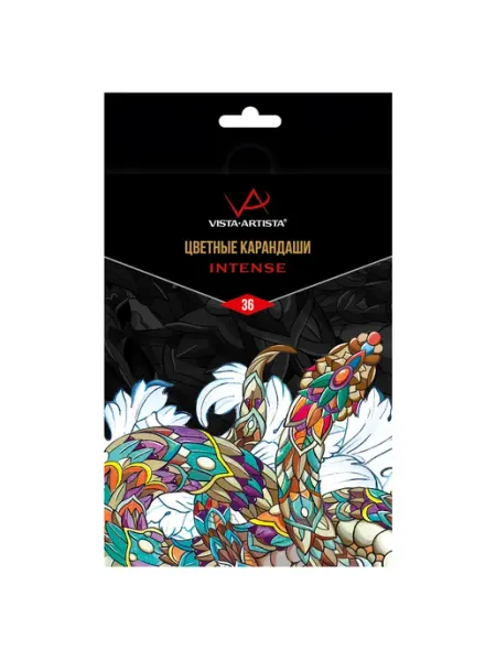 Цветные художественные карандаши "VISTA-ARTISTA" "INTENSE" VICP-36 4 х 36 цв