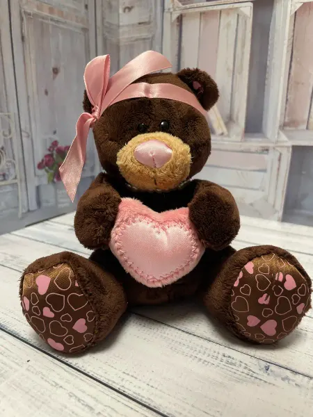 Saidmutoys Мягкая игрушка Mишка с сердцем