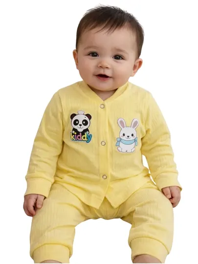 Детский комплект Koala Kids с кнопками и принтом, хлопок, до 1 года