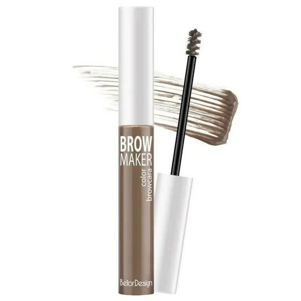 Тушь для бровей BelorDesign Brow Maker тон 14, гелевая текстура, 6 г
