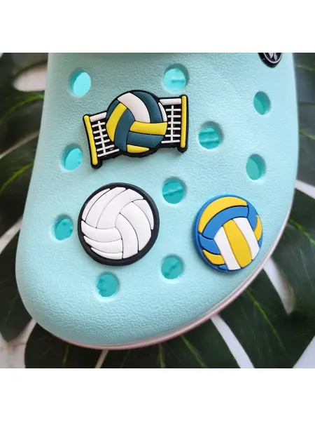 Fun_Jibz Джибитсы для crocs волейбол мяч спорт