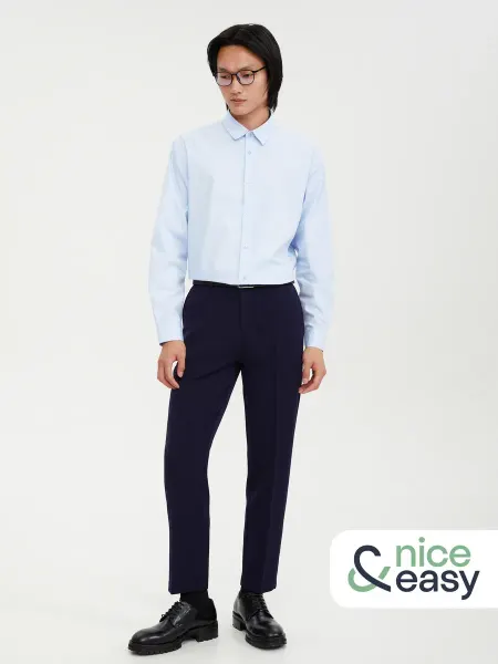 Nice & easy Мужские брюки Tailored со стрелками