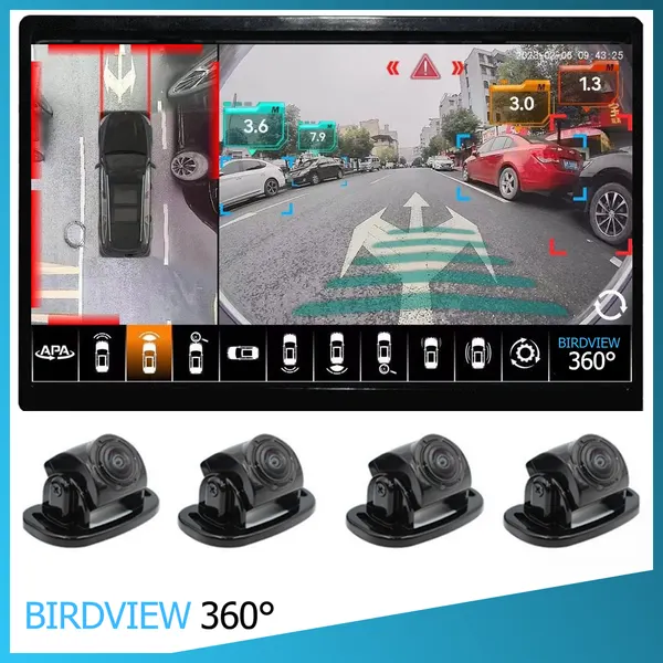 Cистема кругового обзора 3D SPEC STICK BIRDVIEW 360 для автодомов с сенсорным монитором