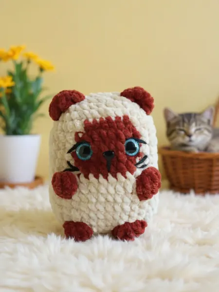 SinakovaDesign Игрушка кот плюшевый