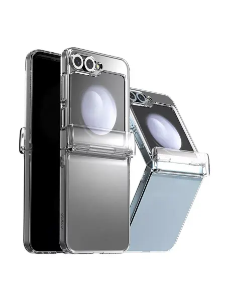 Araree Чехол на Samsung Galaxy Z Flip6 7FE Nukin 360, прозрачный