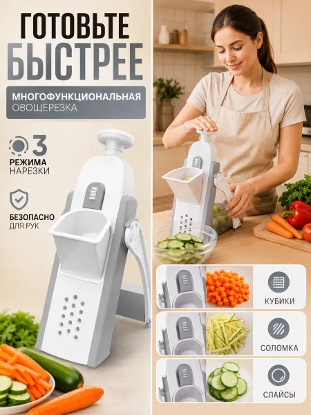 Овощерезка ручная вертикальная