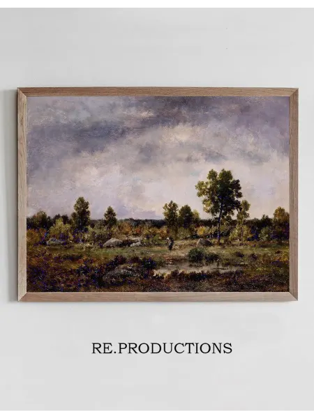 Re.productions Постер Clearing in the - Narcisse-Virgile Diaz de La Peña