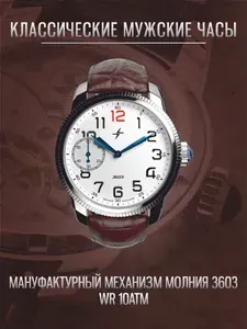 Наручные часы Green Ray 3603 44 мм ручной подзавод