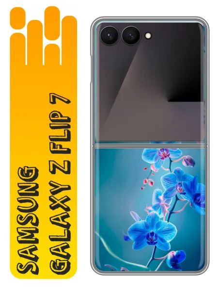 360skin Чехол на Samsung Galaxy Z Flip 7 цветы (женский)
