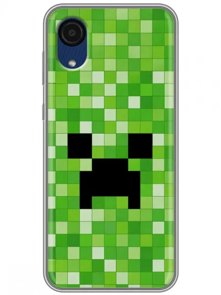 360skin Чехол на Samsung Galaxy A03 Core Minecraft Майнкрафт