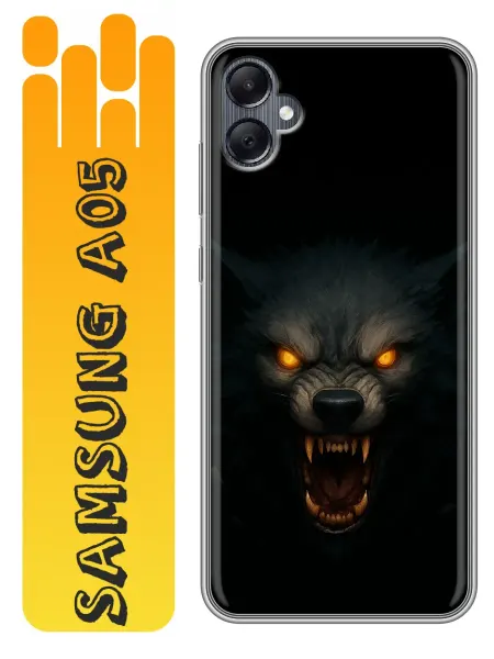 360skin Чехол на Samsung Galaxy A05 волк (мужской)