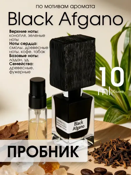 Nasomatto Black Afgano Насоматто Блэк Афгано Духи 50 мл