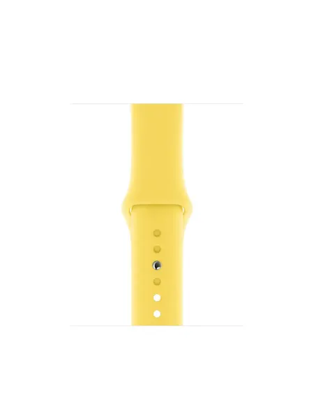 NL Ремешок для Apple Watch Sport 42 44mm Короткий лимонный (37)