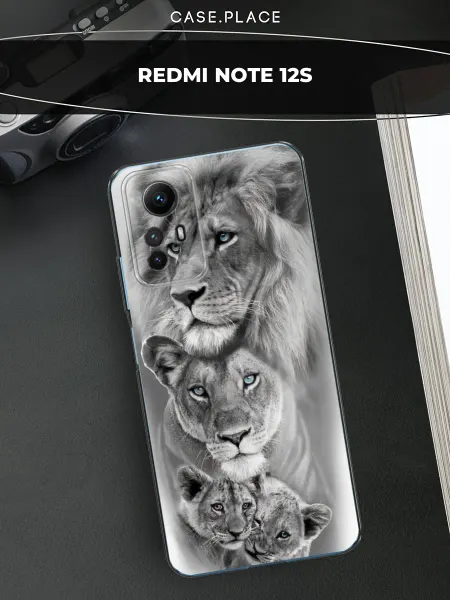 Xiaomi Чехол на Redmi Note 12S лев