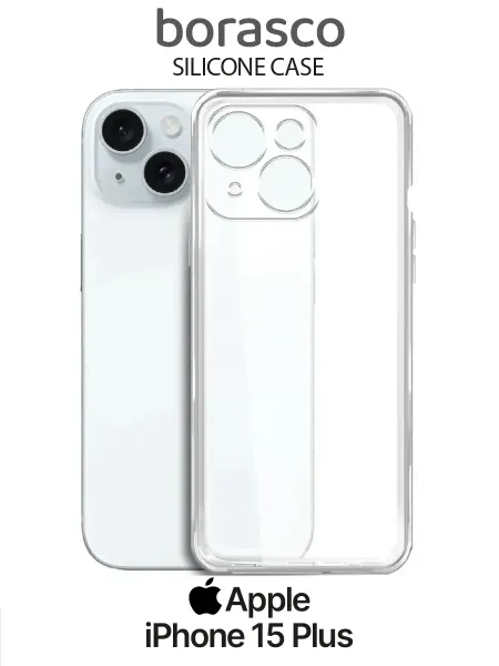 BORASCO Чехол на iPhone 15 Plus