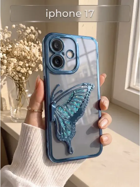 РИНОФОН Чехол с бабочкой на Apple iPhone 17