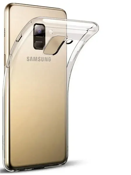 SnapUP Чехол на Samsung Galaxy A6 2018 прозрачный cиликоновый