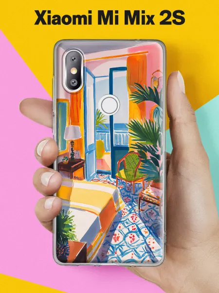 Xiaomi Чехол на Mi Mix 2S с принтом Солнечная комната