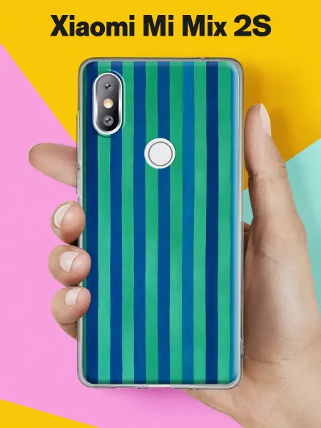 Xiaomi Чехол на Mi Mix 2S с принтом Морские полосы