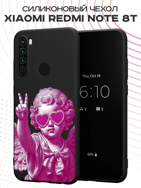 FACTORIA Чехол на Xiaomi Redmi Note 8T с принтом Ангел пинтерест