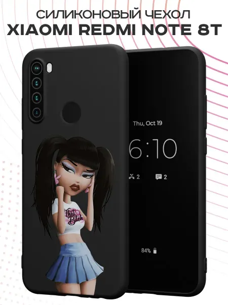 FACTORIA Чехол на Xiaomi Redmi Note 8T с принтом Кукла Братц