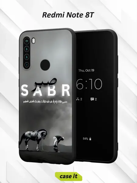 Case it Чехол на Redmi Note 8Tс принтом терпение