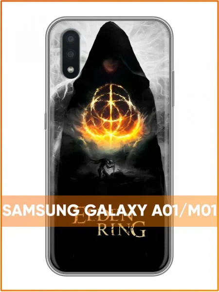 Case Face Чехол на Samsung Galaxy A01 с принтом Elden Ring