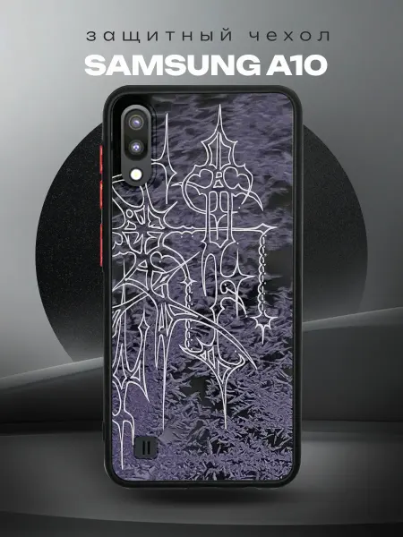 RR Case Чехол на SAMSUNG A10 силиконовый с принтом Альбом