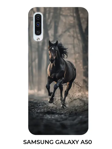 NOOTO Чехол на Samsung Galaxy A50 лошадью
