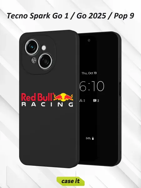 Case it Чехол на Tecno Spark Go 1 Go 2025 Pop 9с принтом Red Bull