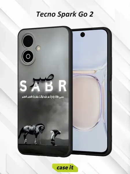 Case it Чехол на Tecno Spark Go 2с принтом терпение