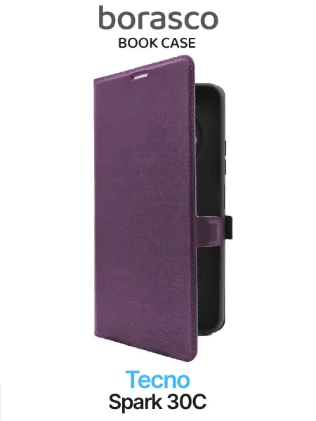 BORASCO Чехол на Tecno Spark 30C Book Case