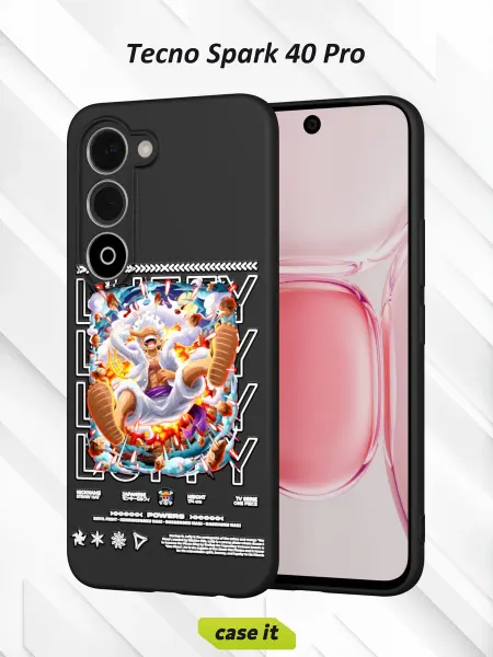 Case it Чехол на Tecno Spark 40 Proс принтом One Piece