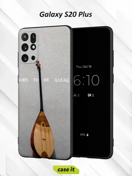 Case it Чехол на Samsung S20+с принтом Домра