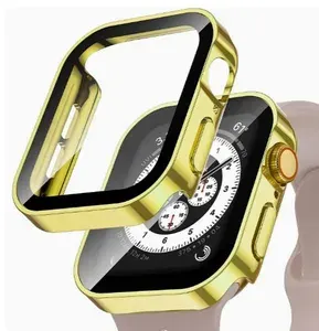 Металлический чехол для Apple Watch Series 7 8 9 45 мм