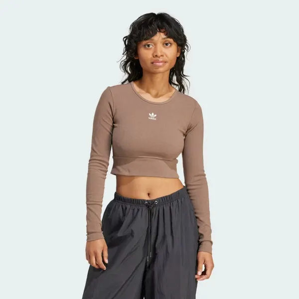 Adidas OriginalsЛонгслив спортивный Essentials Rib