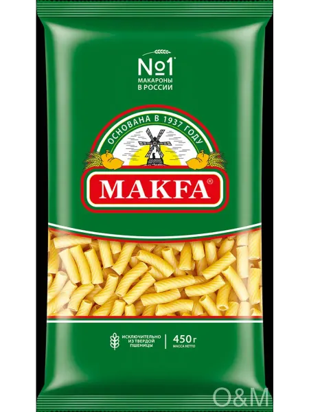 Макароны MAKFA Рожки, 3шт