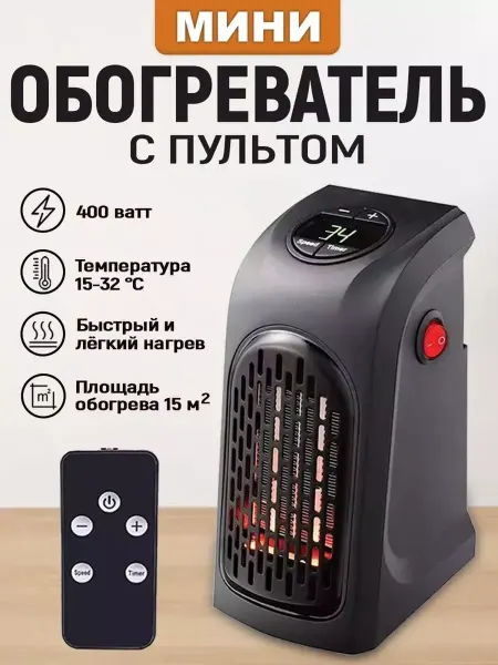 Обогреватель тепловентилятор настенный