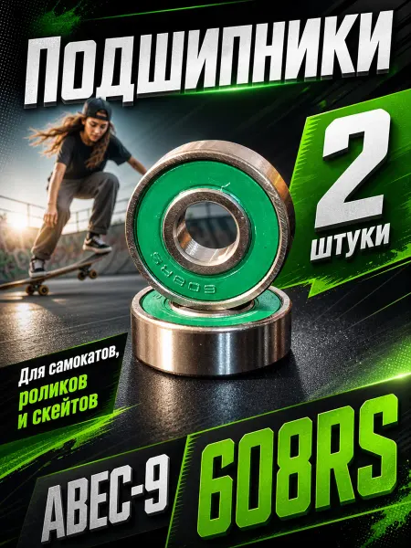Sprinter Подшипники ABEC для самоката, подшипник АВЕС-9