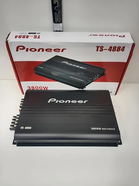Автомобильный усилитель Pioneer TS-4884, 4-х канальный, 3800 Вт