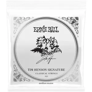Струны для классической гитары Ernie Ball 3829 Tim Henson Clear and Silver Medium 28-42