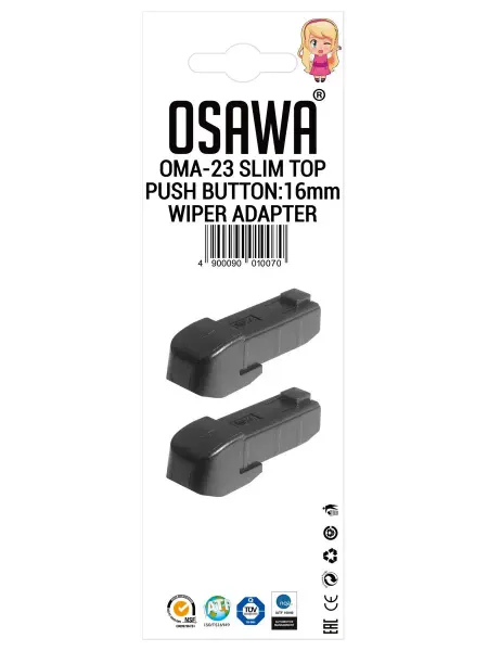 Osawa Адаптеры Push Button 16 мм OMA23