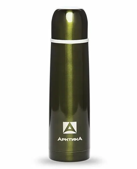 Термос Арктика 102-500, болотный, 500 мл