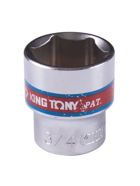KING TONY Головка торцевая 6-гранная 3 8" 3 4" 333524S