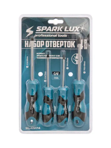 Spark Lux Набор отверток, 4 шт