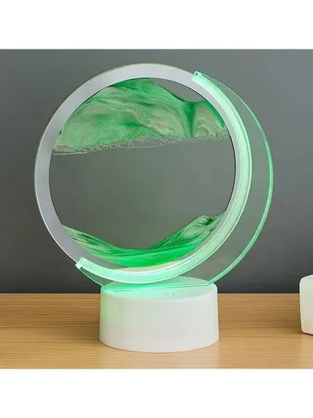 Песочная картина на стекле 3D с подсветкой интерьерная