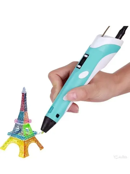 Amir King 3Dручка,3D pen,ручка с набором пластика,3д,детская электрони…