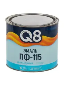 Formula Q8 Алкидная эмаль ПФ-115 глянцевая шоколадная 1.8 кг