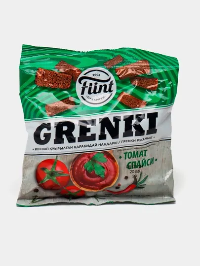 Сухарики Grenki томат спайси, 60 г